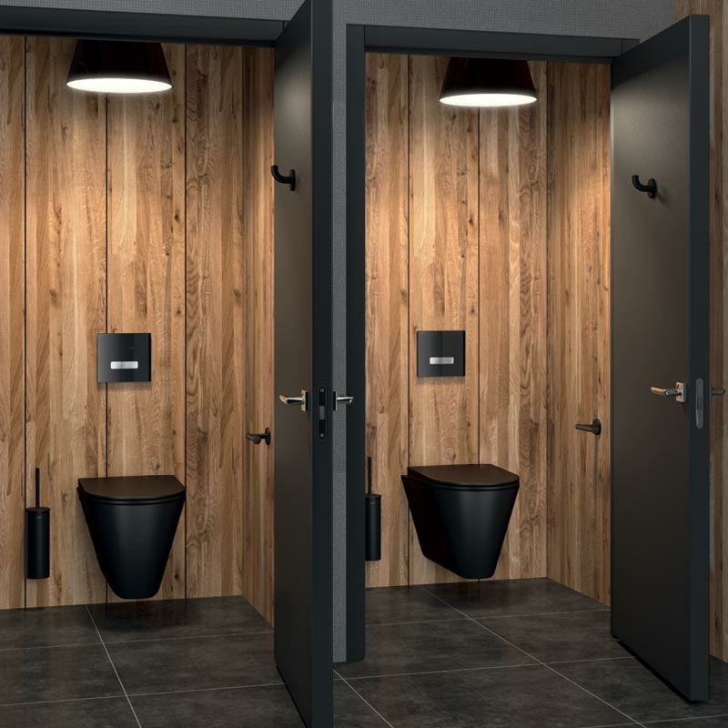 Brosse wc suspendu design